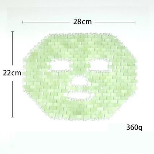 Jade Mask Face Cold Mask for Headache Relief Mask Weight Compress Mask