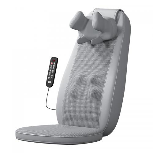 Shiatsu Back Massager with Heat Deep Tissue Kneading Chair Massager with Vibration